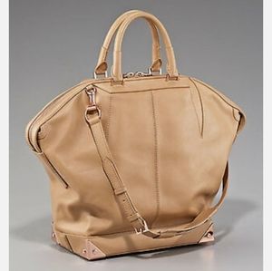 🎉Host Pick 9/5!🎉Alexander Wang Emile Purse w/Crossbody Rose Gold Pre Loved Tan